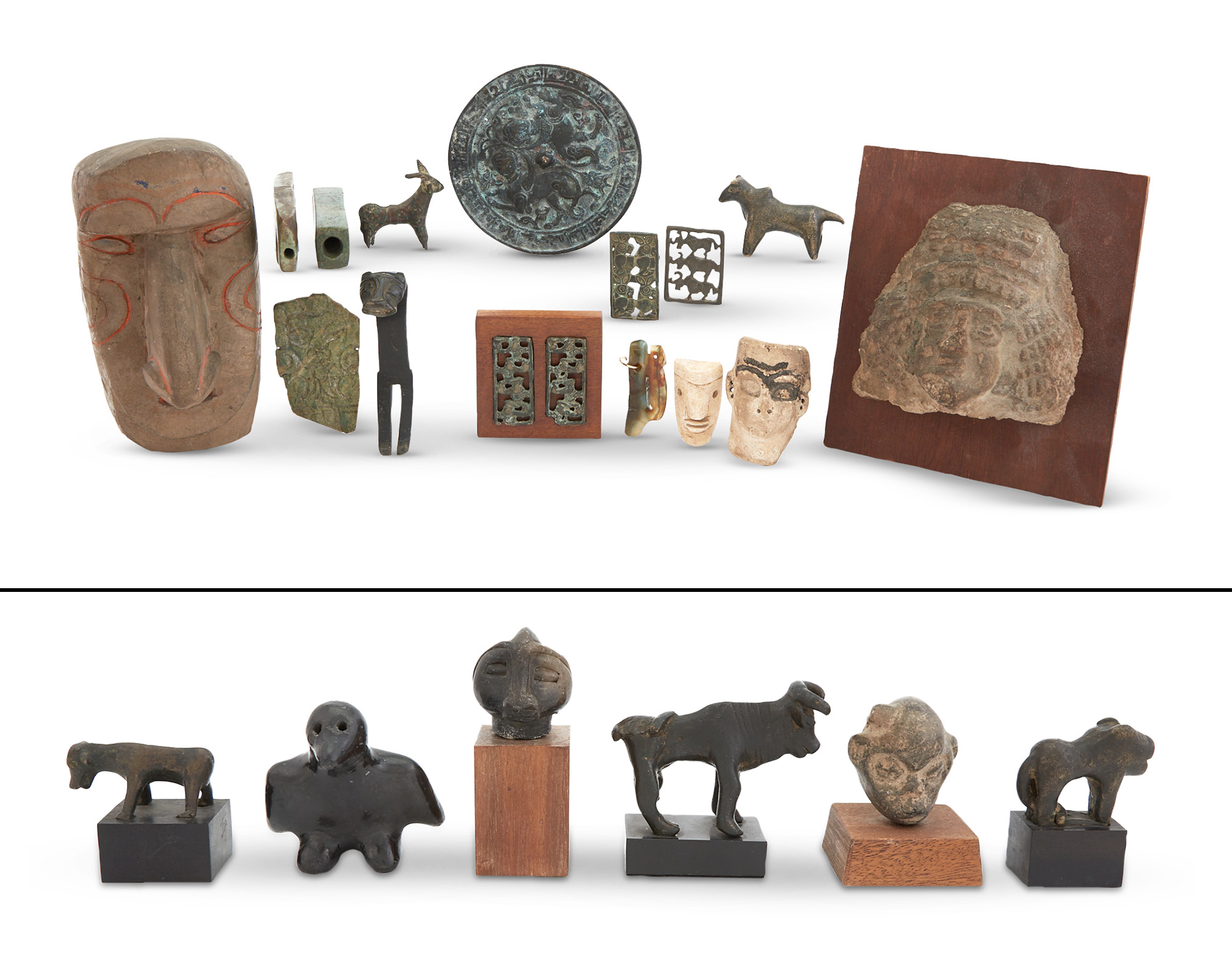 Lot image - A Large Assortment of World and Ethnographic Small Artifacts