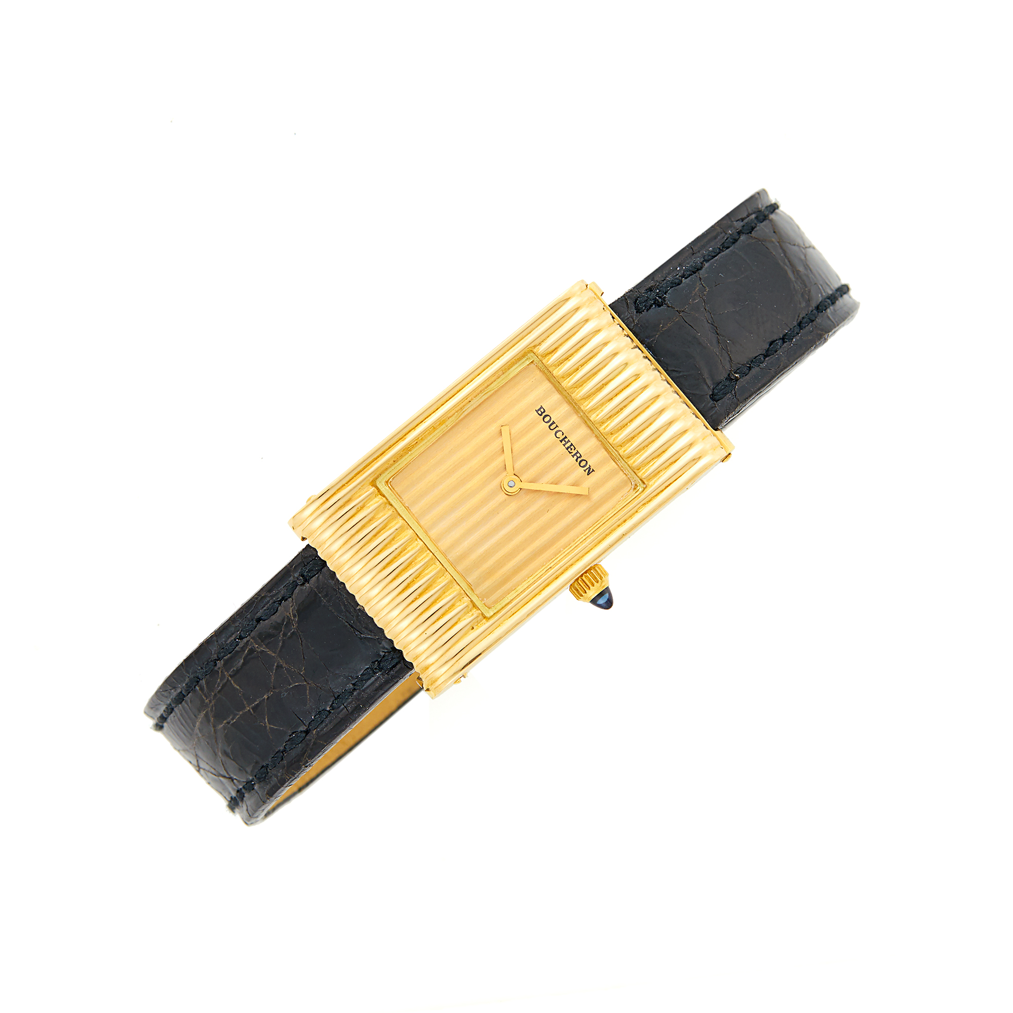 Lot image - Boucheron Gold Wristwatch, France