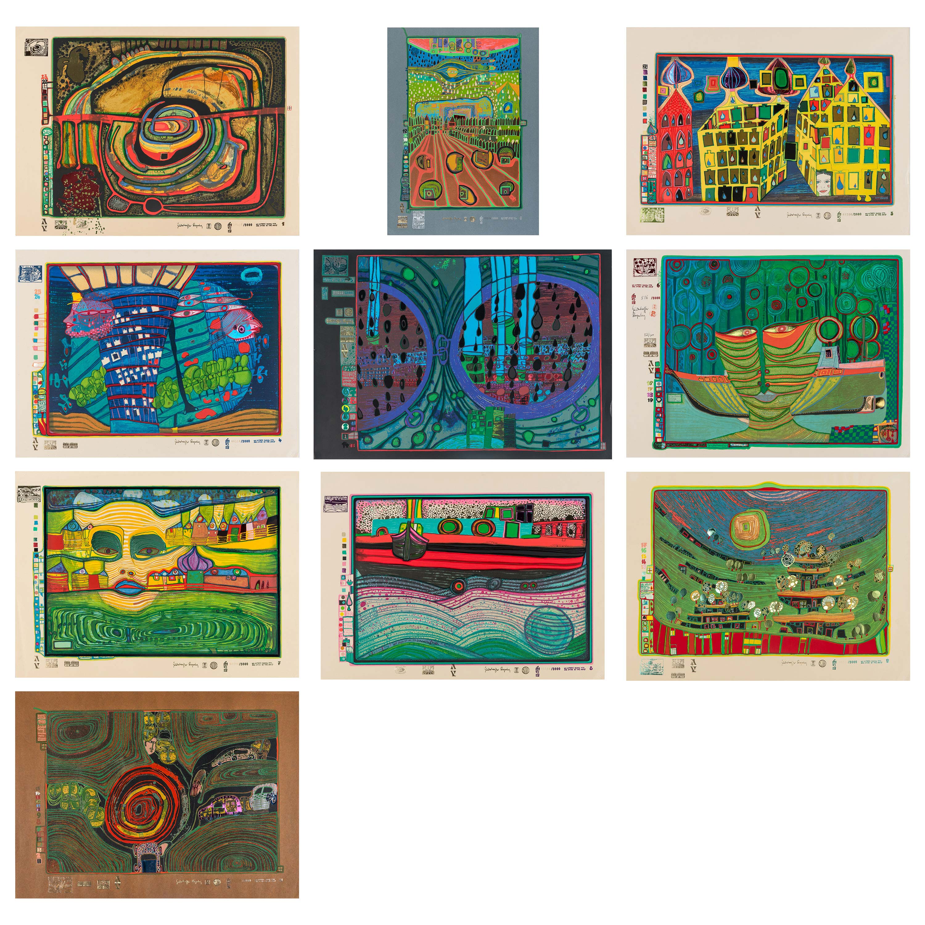 Lot image - Friedensreich Hundertwasser (1928-2000)