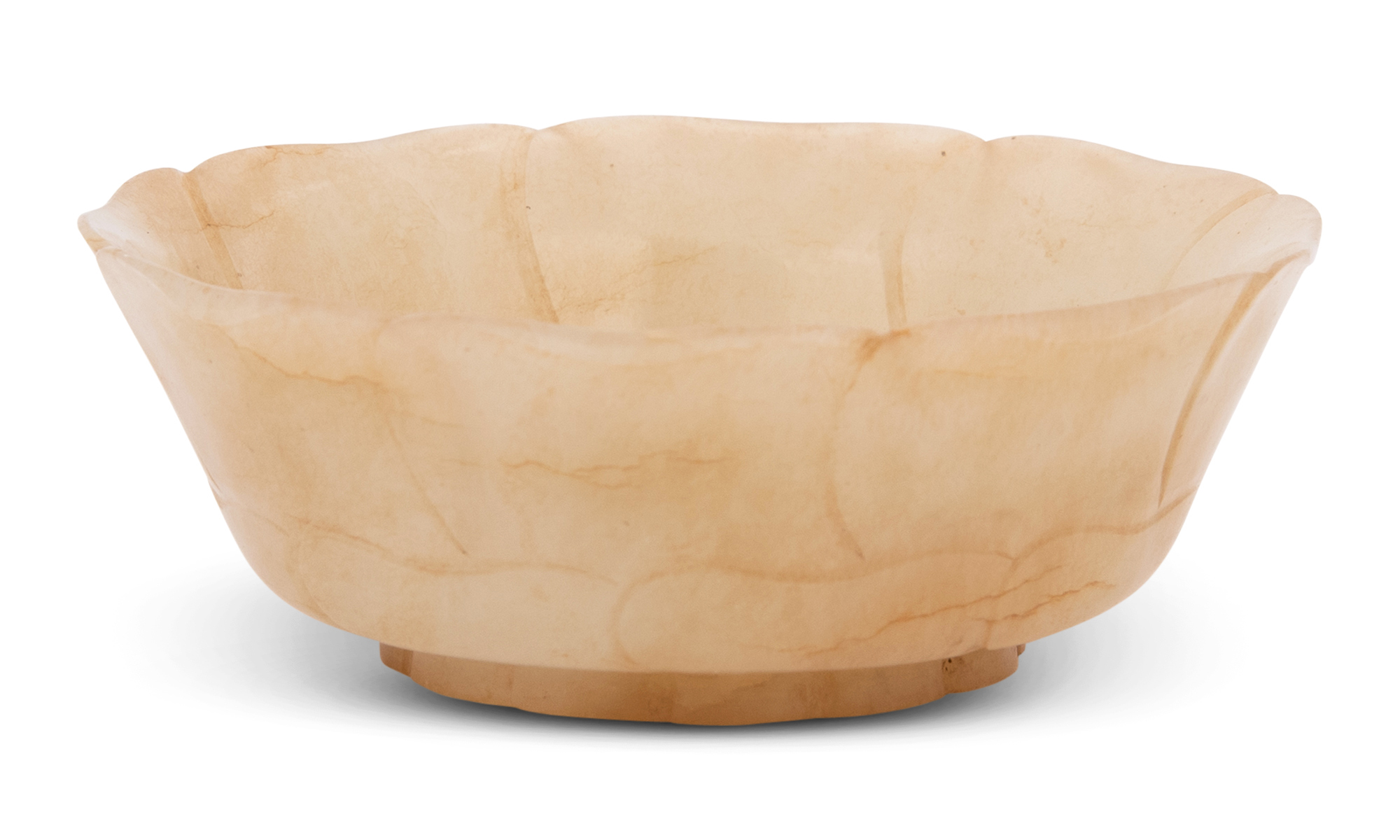 Lot image - A Chinese Carved Jade Saucer Dish