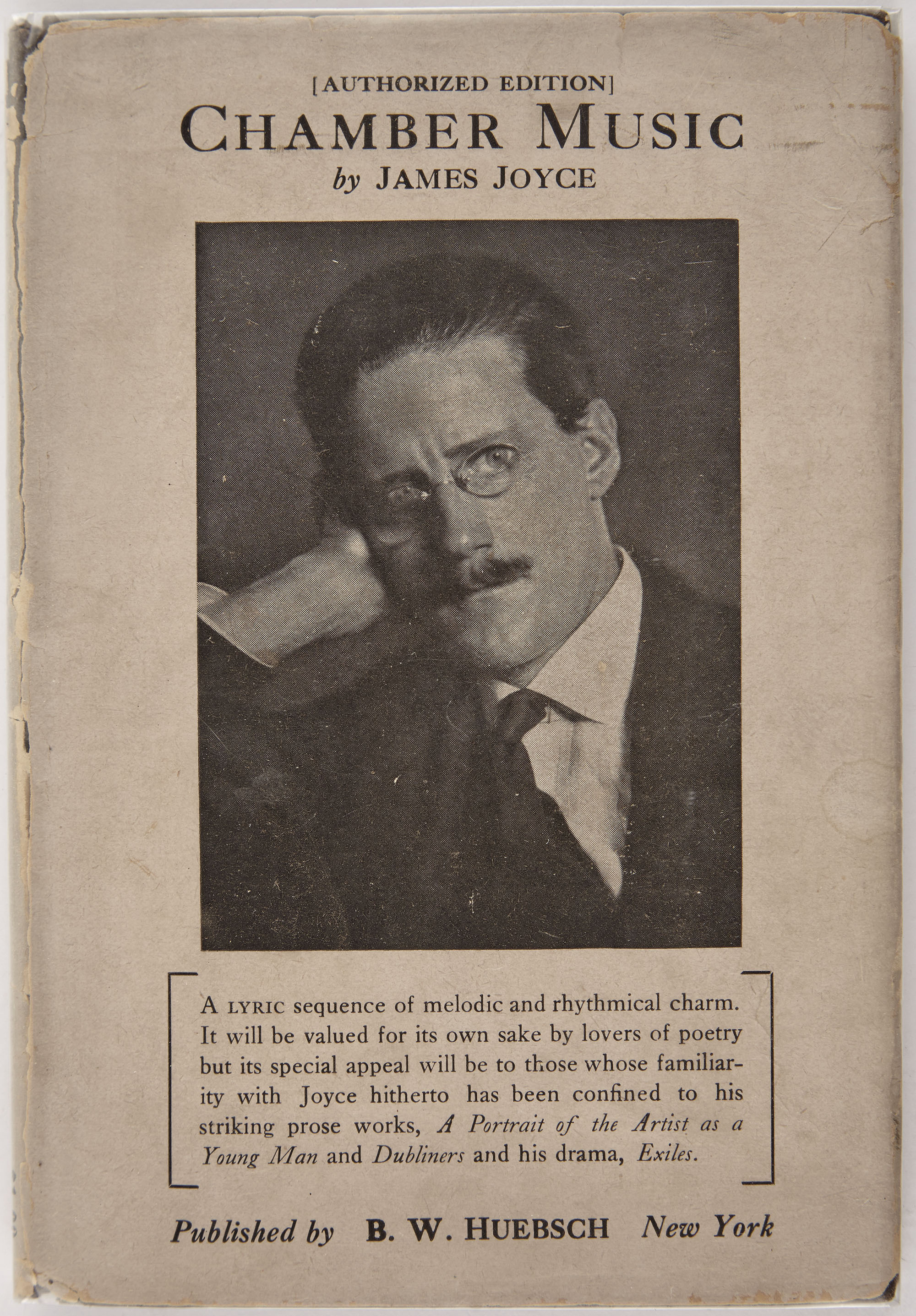 Lot image - JOYCE, JAMES  Chamber Music.