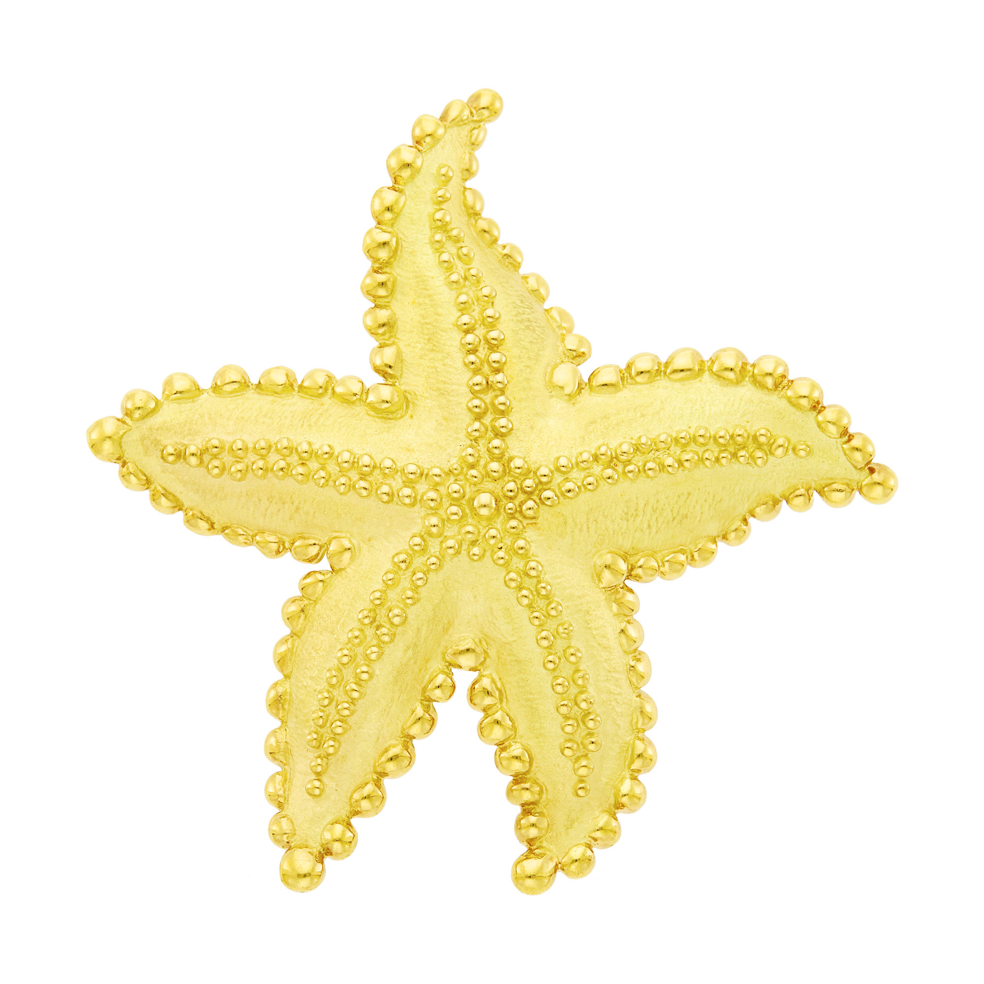 Lot image - Tiffany & Co. Gold Starfish Brooch