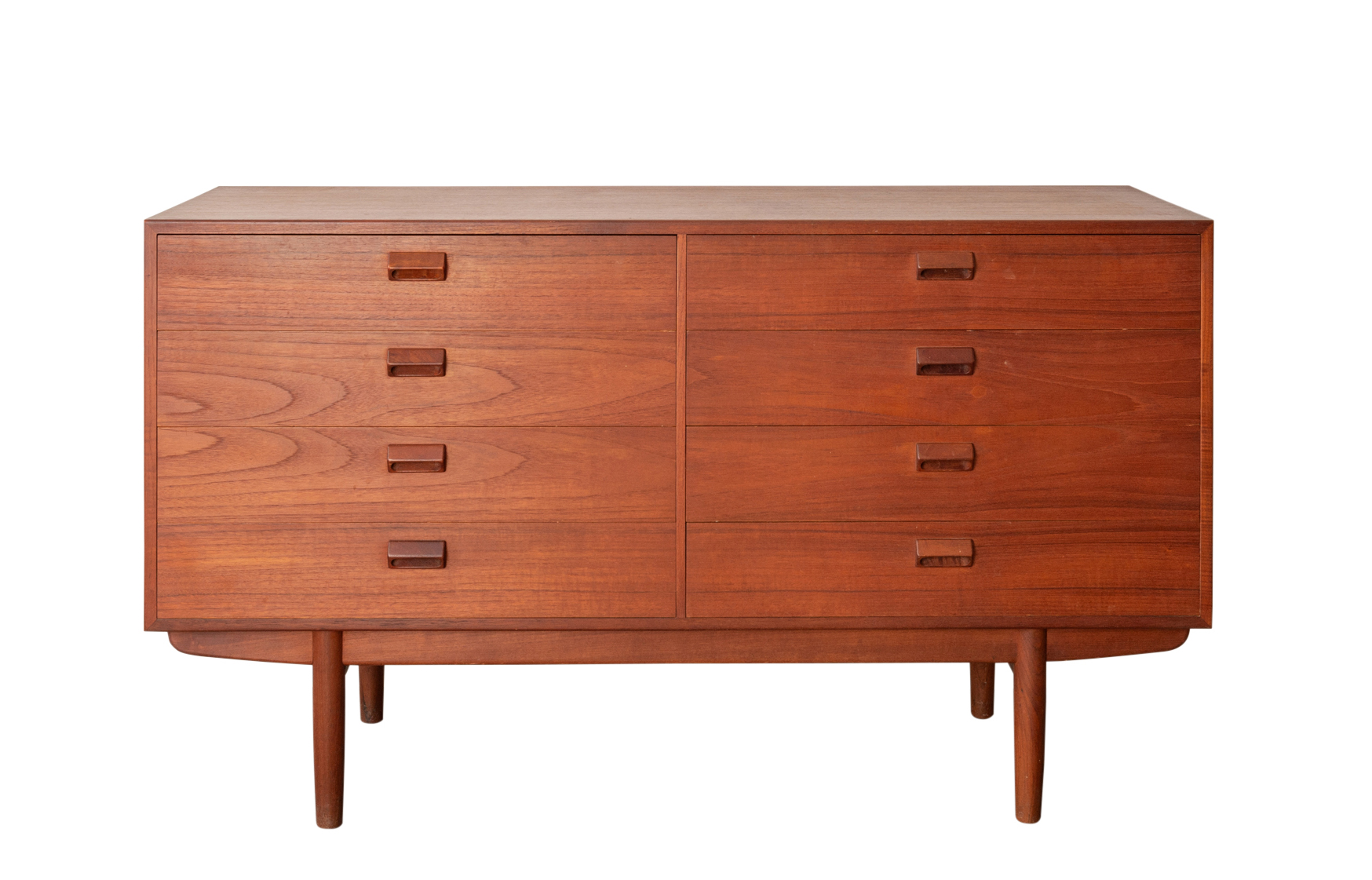 Lot image - Teak Double Chest of Drawers