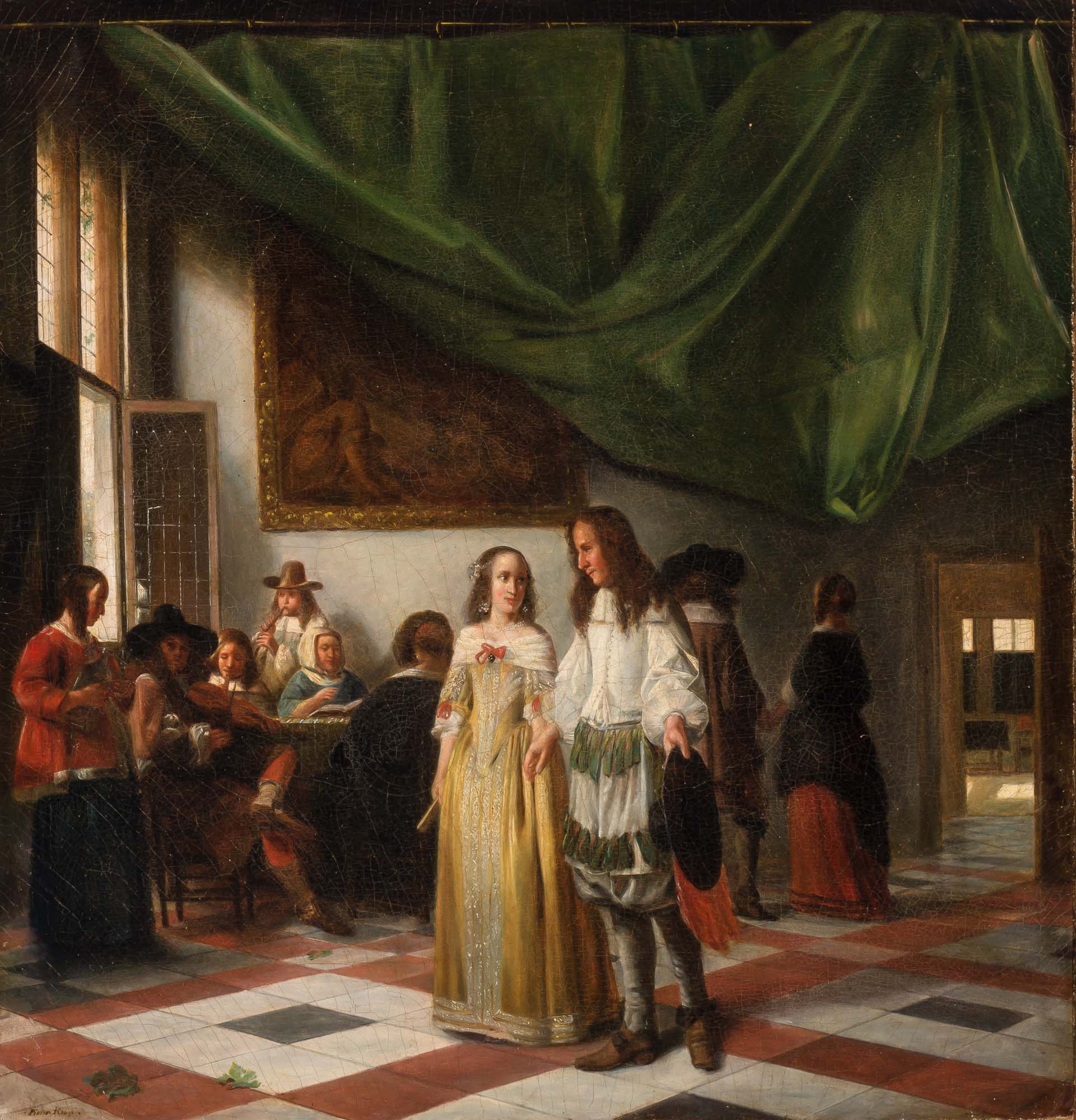 Lot image - Manner of Pieter de Hooch