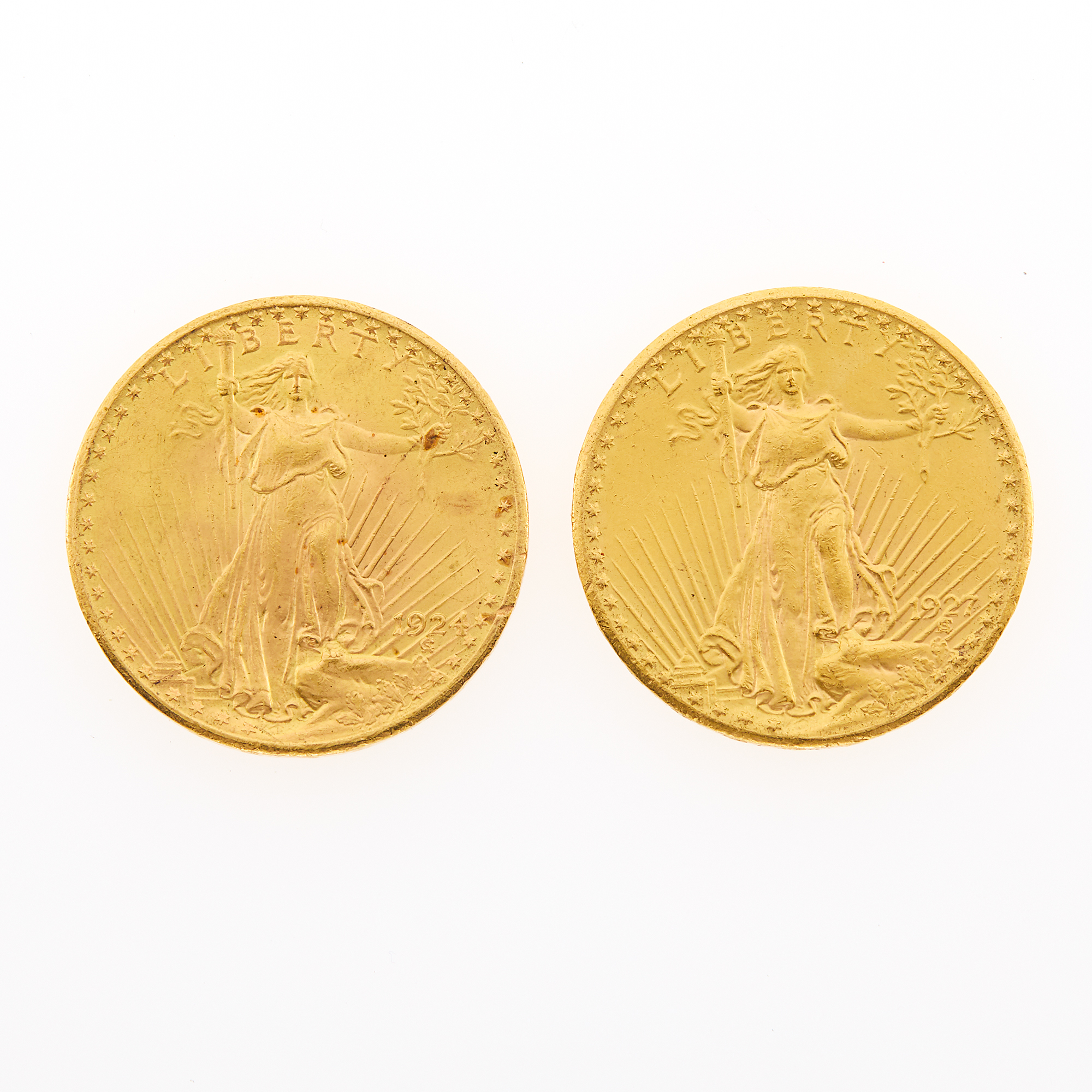 Lot image - Two United States St. Gaudens