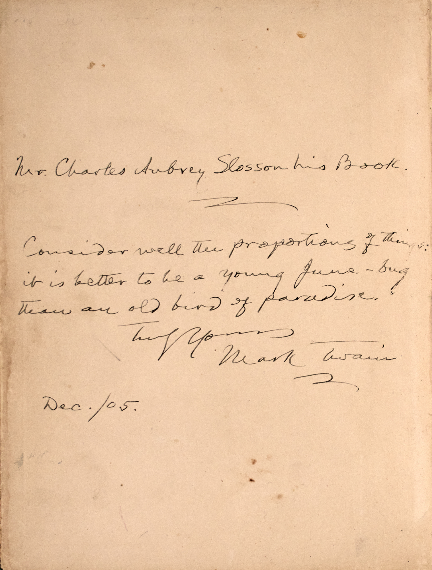 Lot image - TWAIN, MARK (SAMUEL LANGHORNE CLEMENS)  Adventures of Huckleberry Finn (Tom Sawyers Comrade).