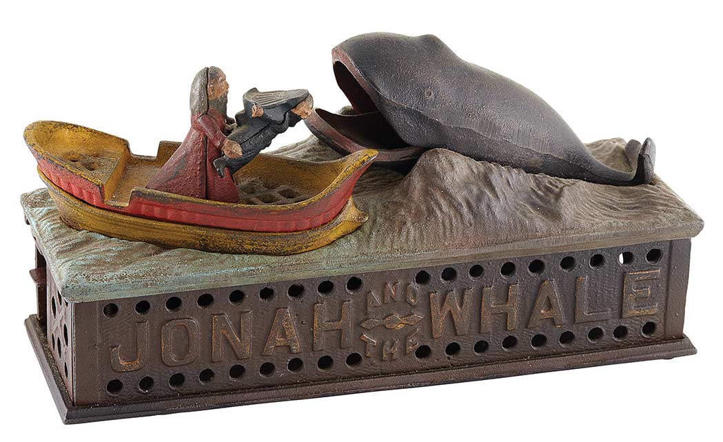 Lot image - Jonah and The Whale Mechanical Style Bank
