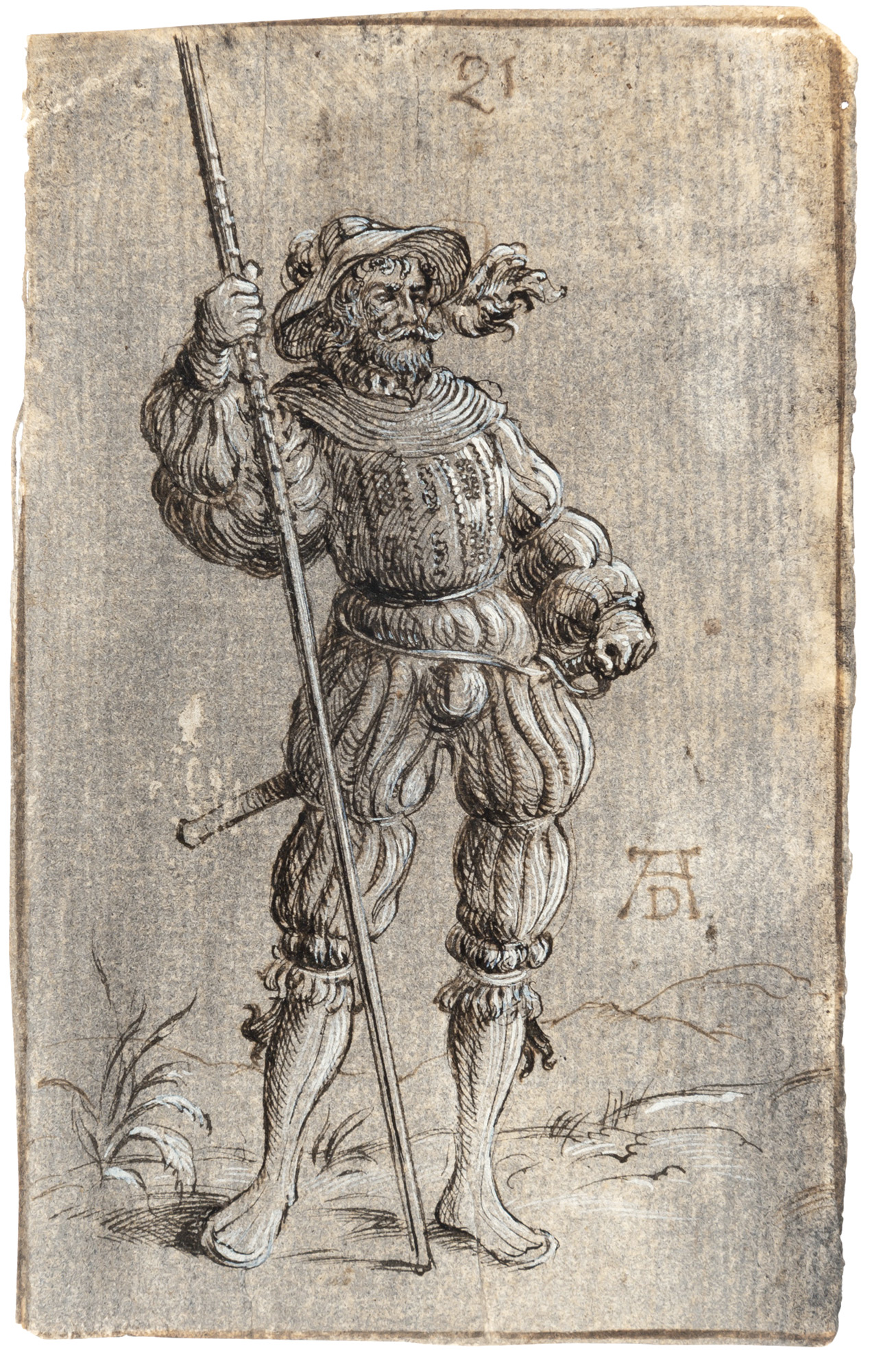 Lot image - Attributed to Daniel Hopfer