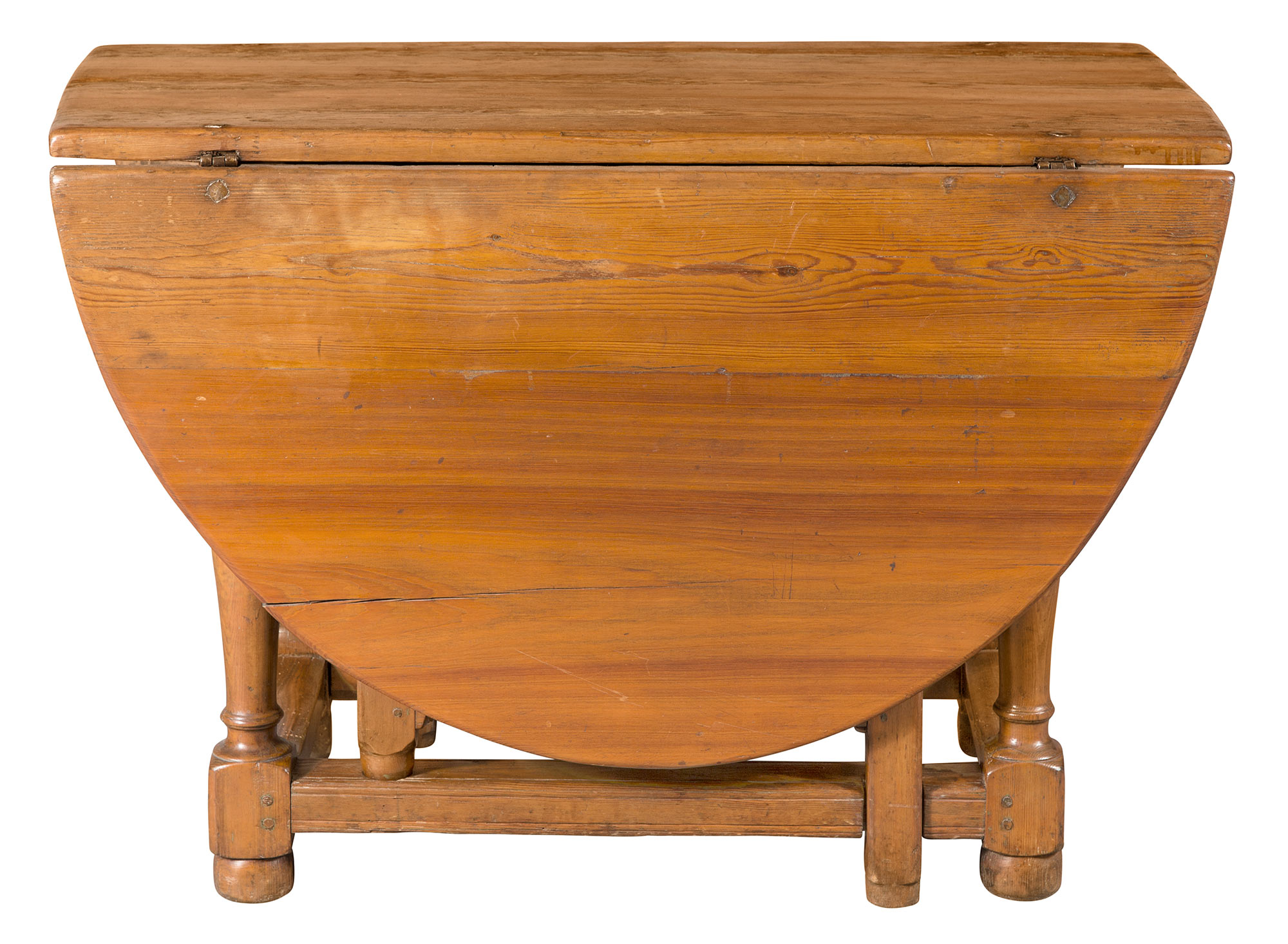 Lot image - Pine Drop-Leaf Table