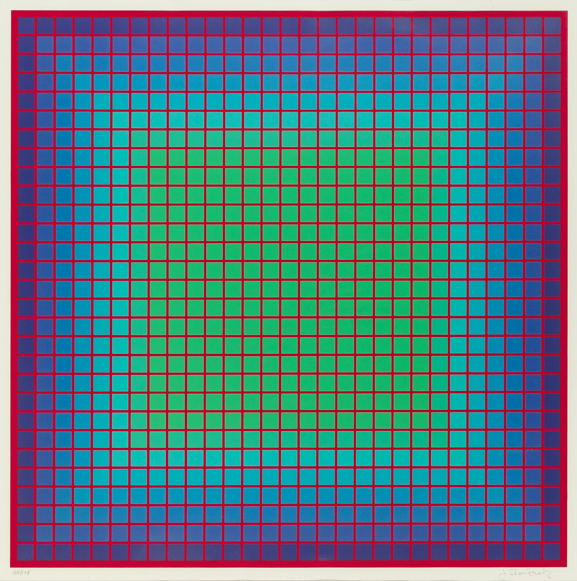 Lot image - Julian Stanczak (1928-2017)