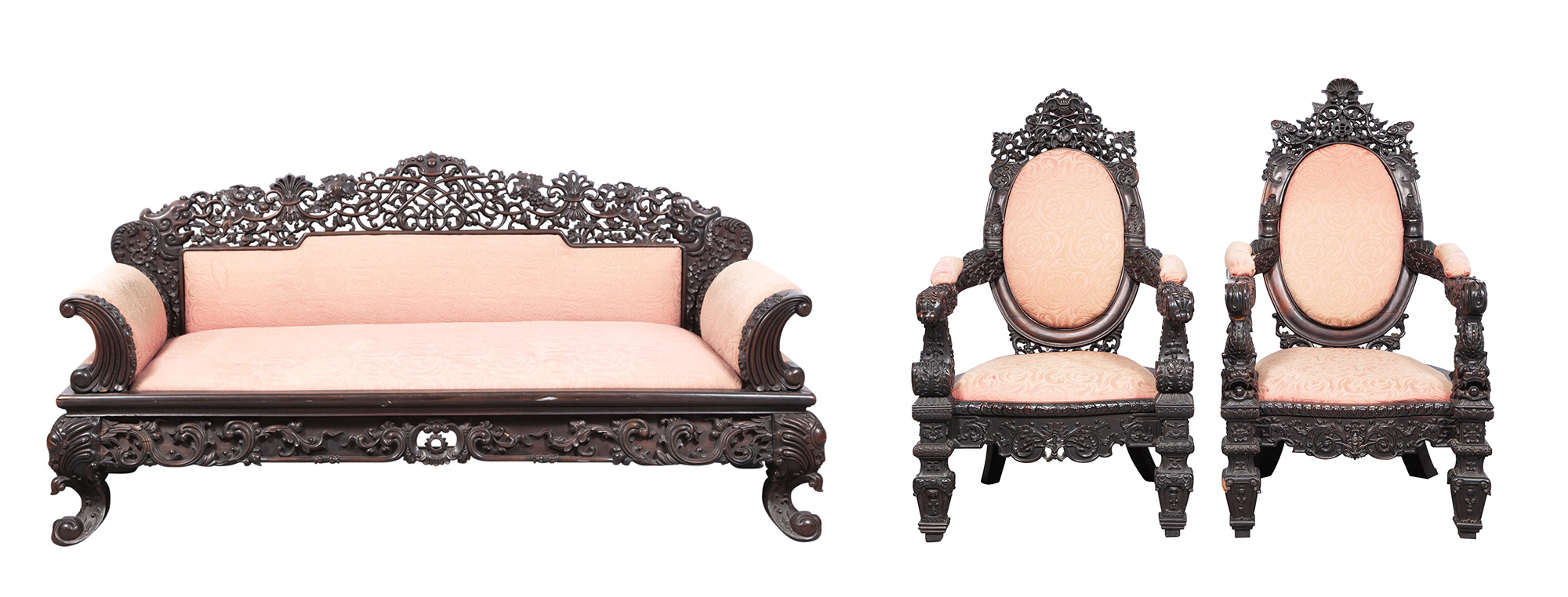 Lot image - An Important Group of China Trade Hardwood Furniture