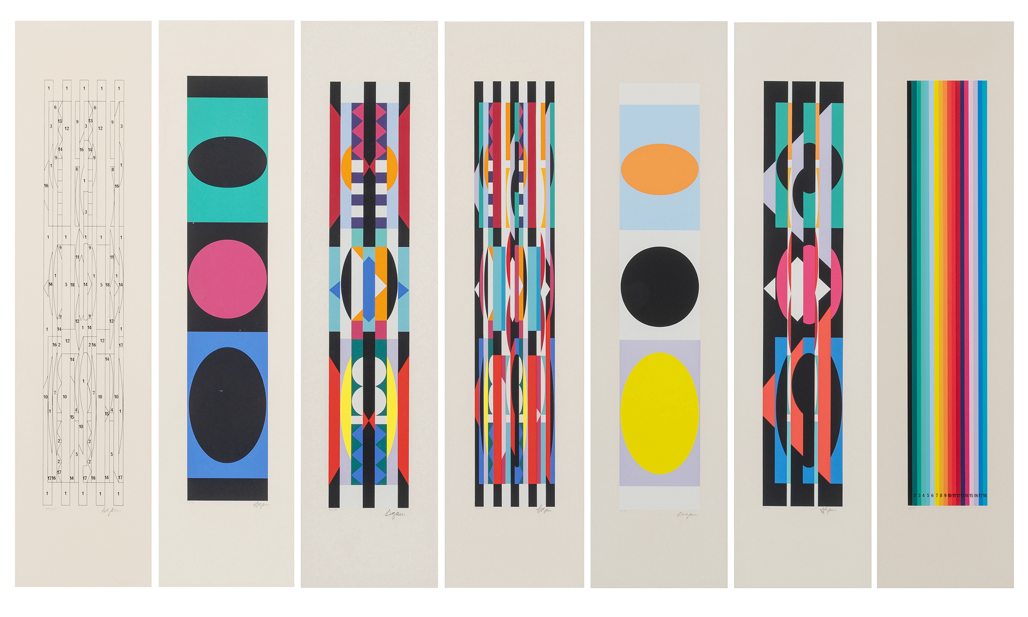 Lot image - Yaacov Agam (b. 1928)