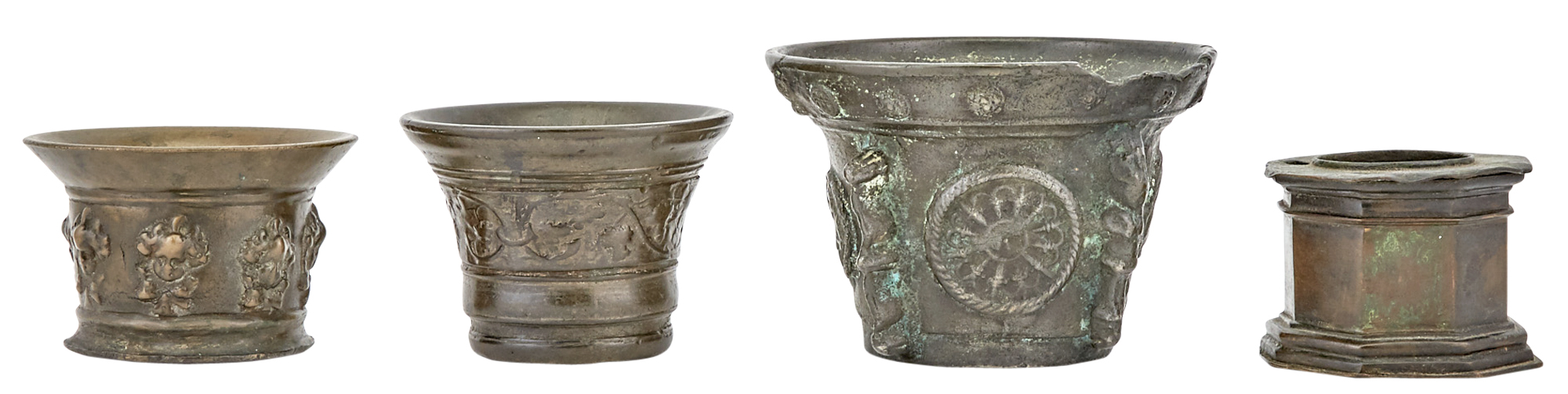 Lot image - Group of Four Continental Bronze Articles