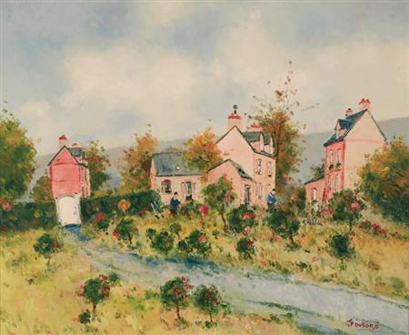 Lot image - Jean-Pierre Dubord French, b. 1949 Le Jardin en Automne