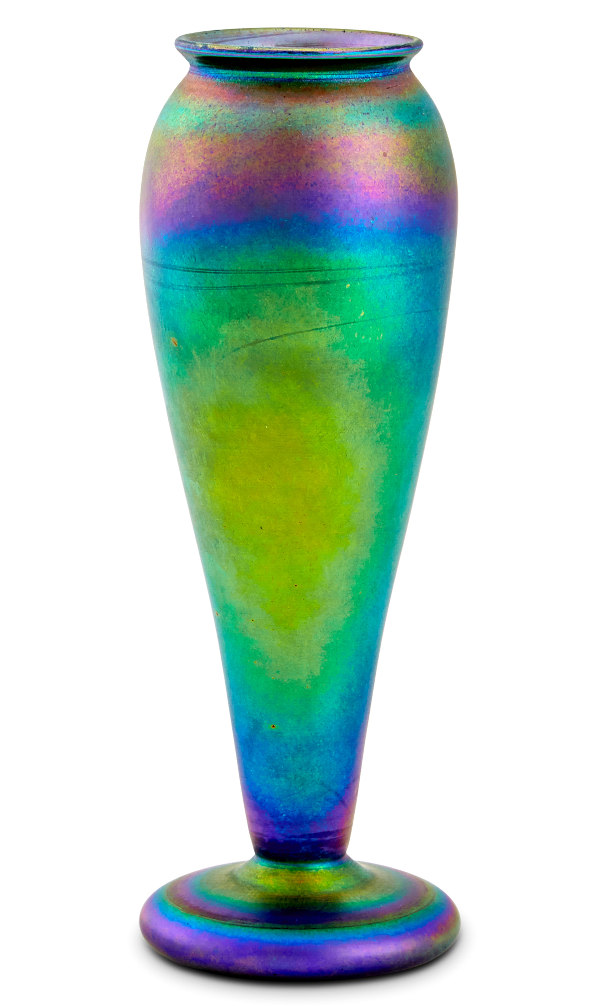 Lot image - Quezal Art Glass Vase