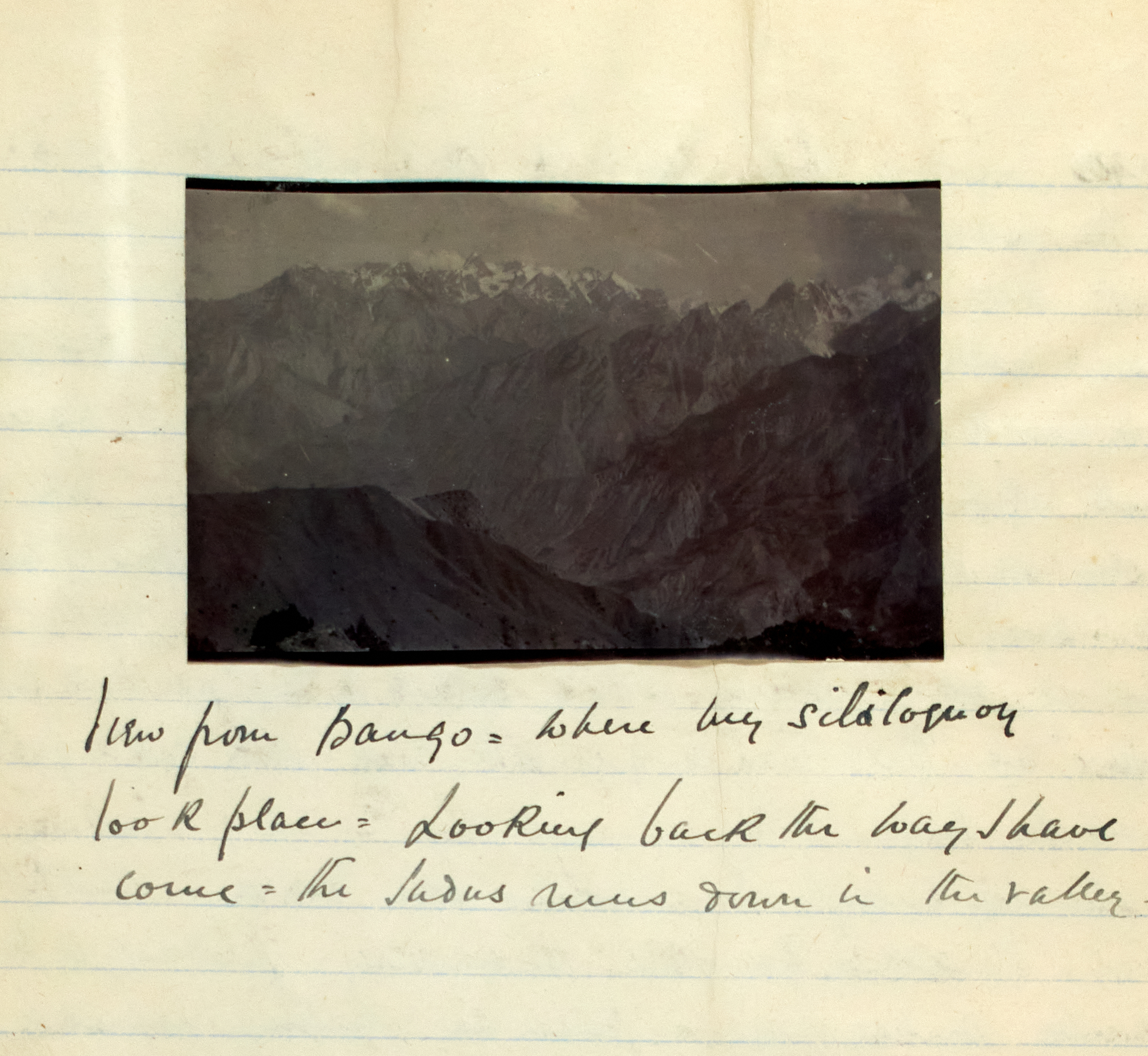 Lot image - [INDIA-HUNTING]  Two manuscript accounts of hunts in India, one (of a hunt for ibex in Kashmir and beyond) for ibex, markhor, bear etc.; the second hunts for bison, bear and tiger.