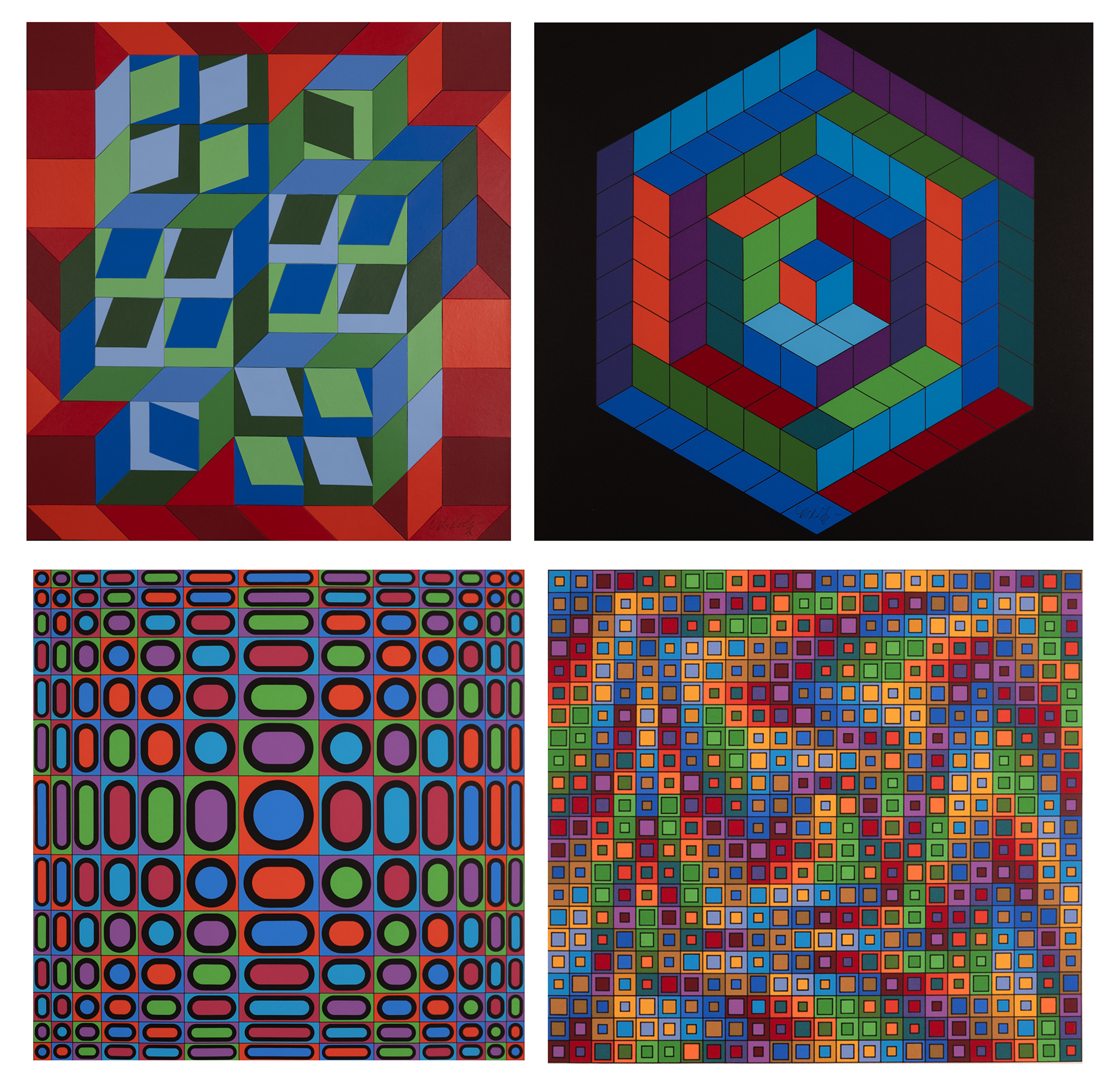 Lot image - Victor Vasarely (1906-1997)
