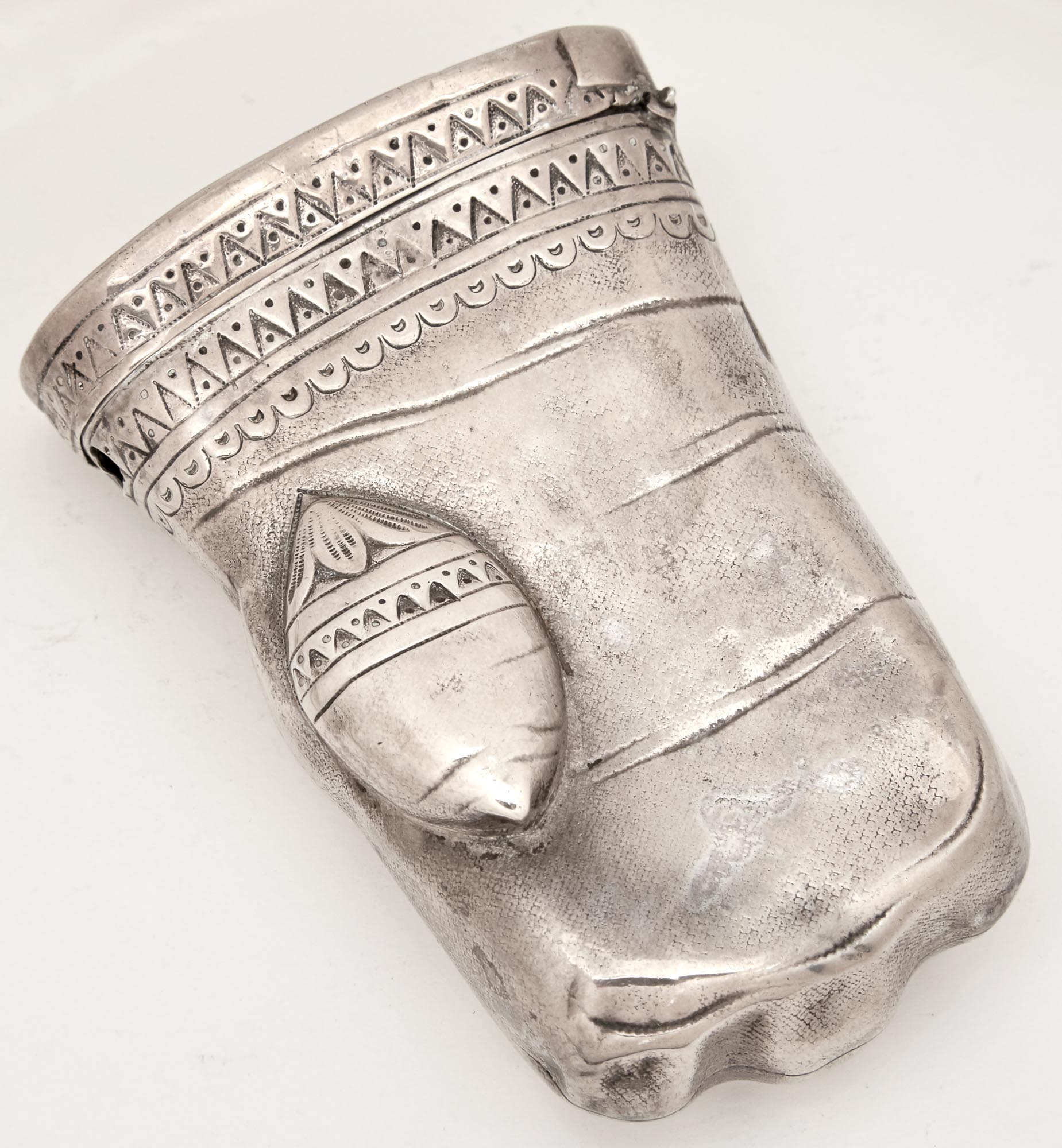 Lot image - Russian Silver Trompe LOeil Case