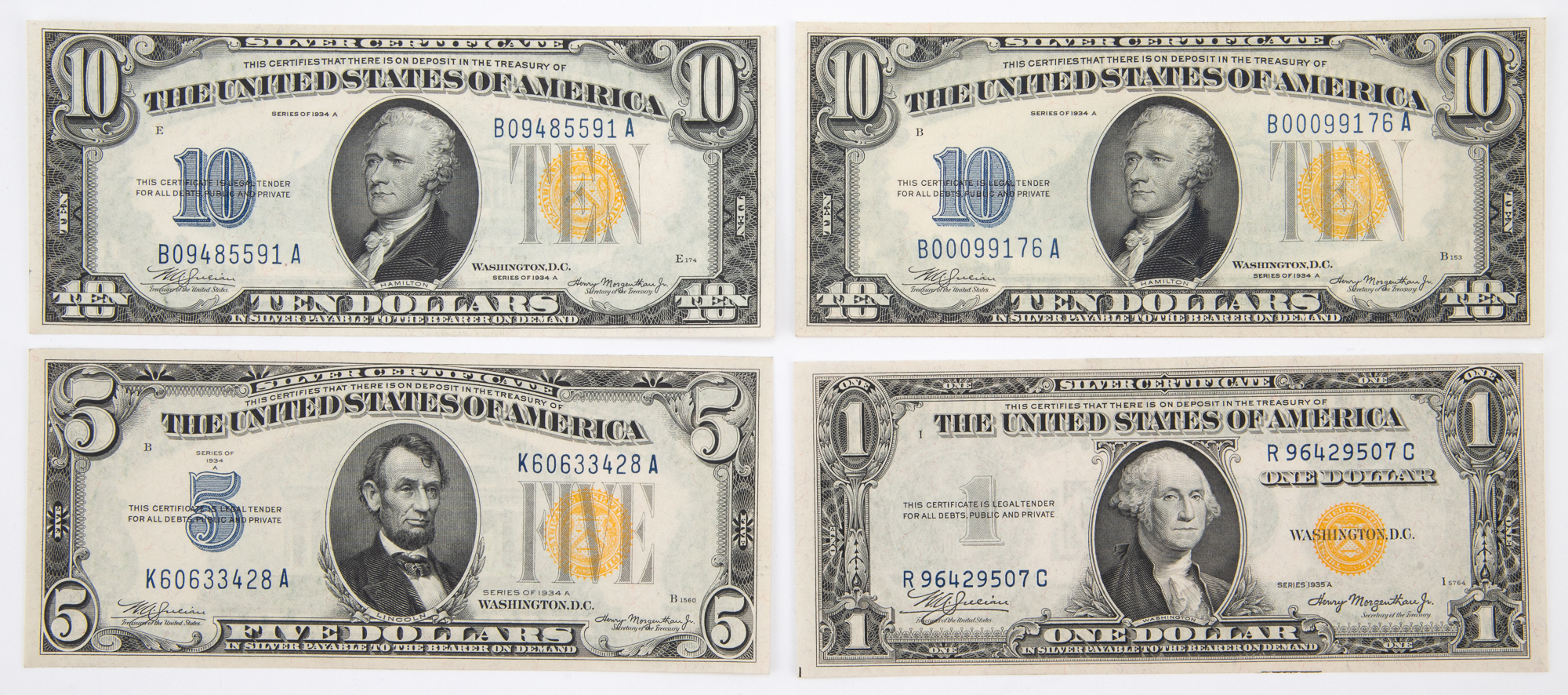 Lot image - United States Armed Forces North Africa Emergency Bank Notes