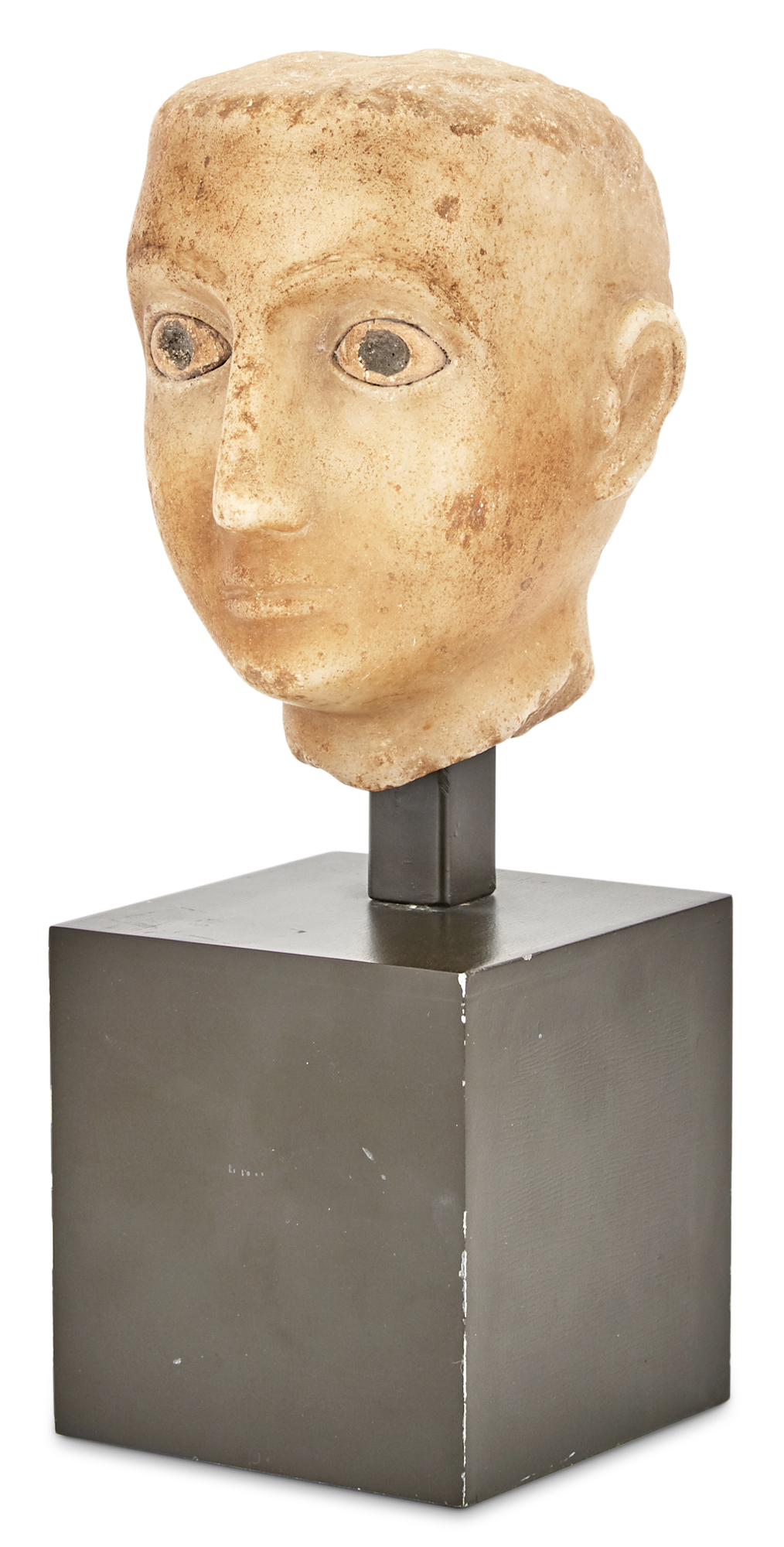 Lot image - South Arabian Alabaster Head from Yemen
