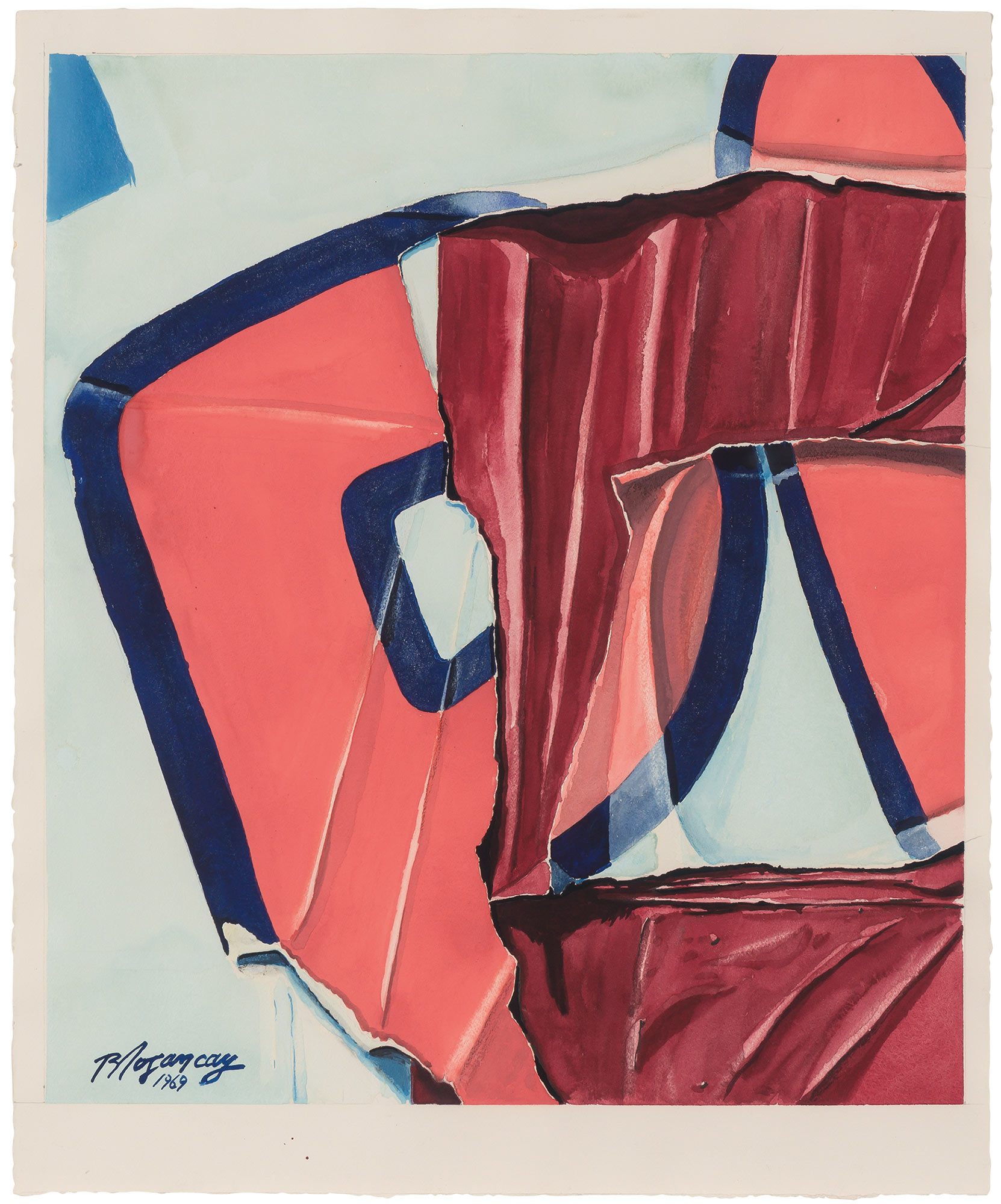 Lot image - Burhan Cahit Dogancay