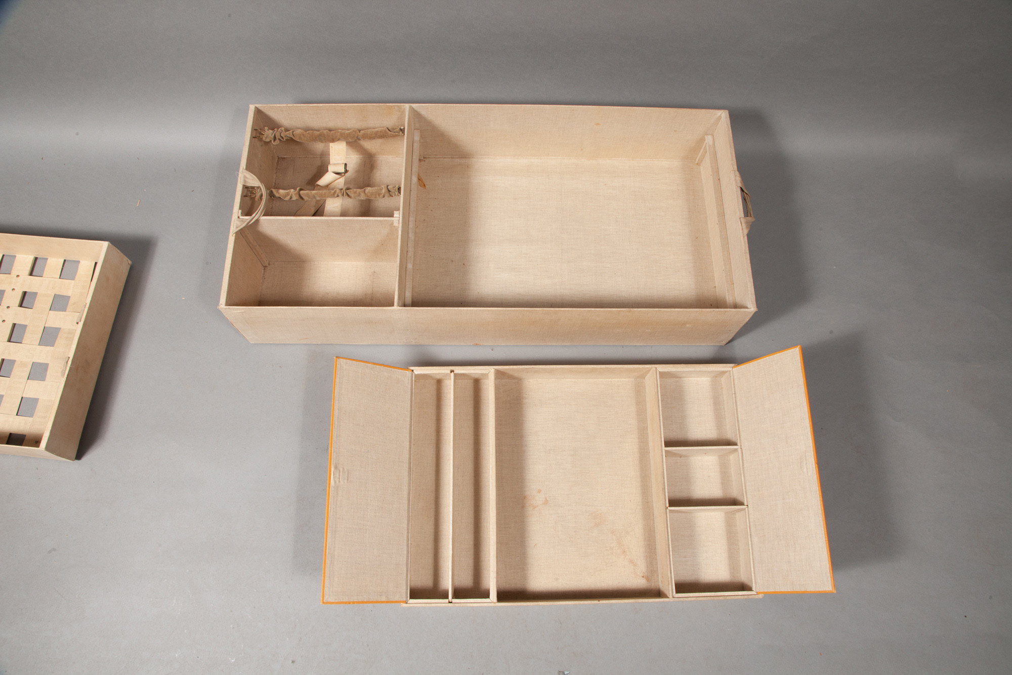 Lot image - Two Trunk or Suitcase Inserts