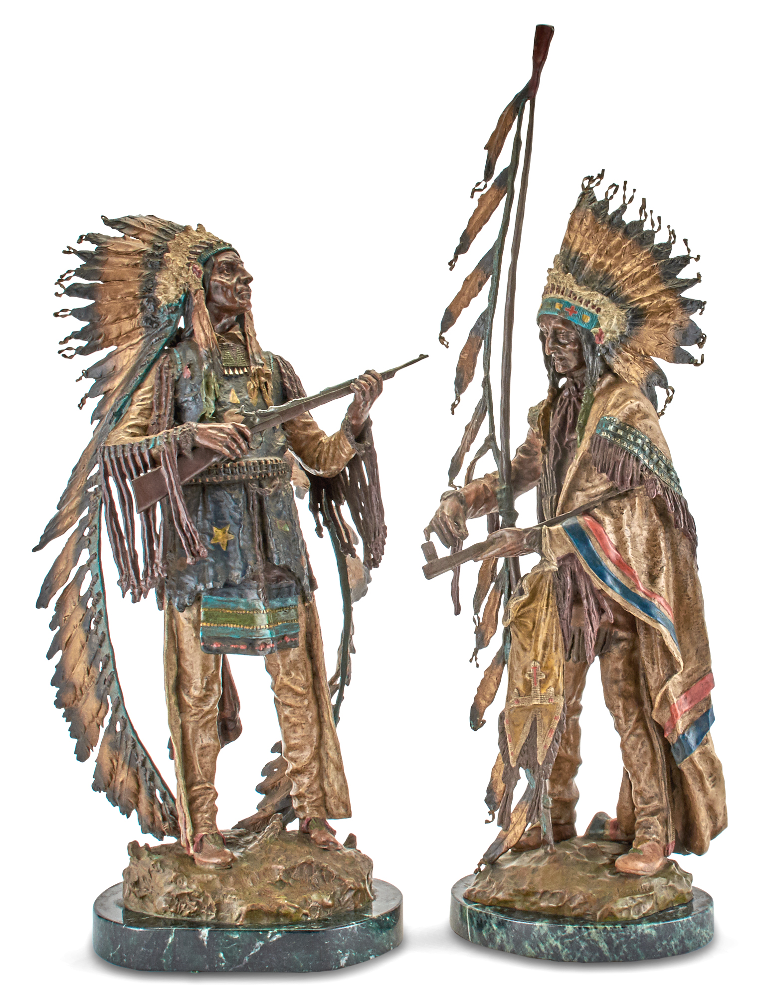 Lot image - Carl Kauba  Austrian, 1865-1922  War