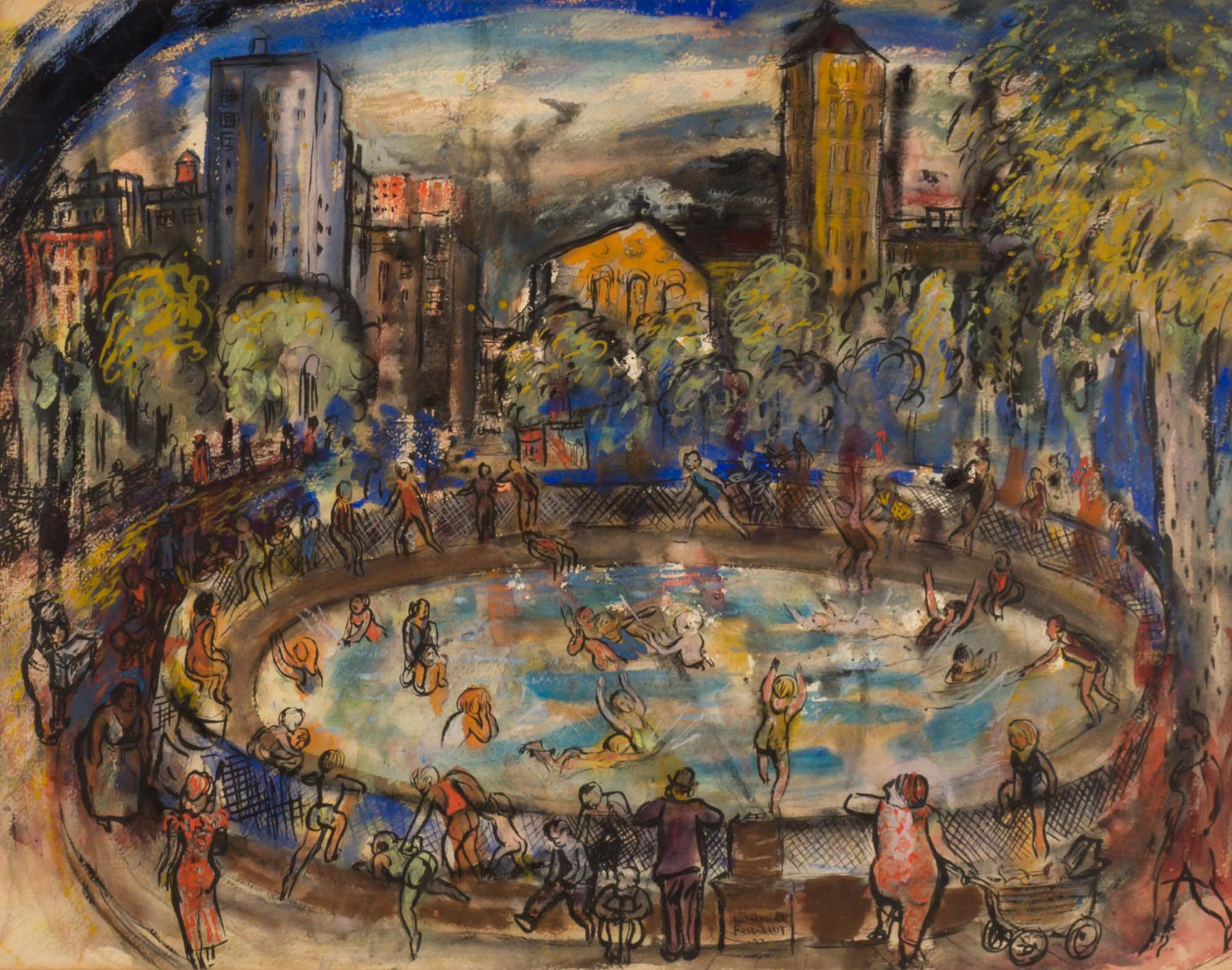 Lot image - Louis Goodman Ferstadt