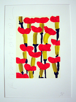 Lot image - Donald Sultan GREENS APRIL 14, 2000