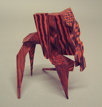 Lot image - Mel Kendrick RED & BLACK