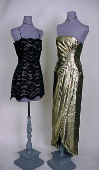 Lot image - Two Scaasi Boutique Dresses