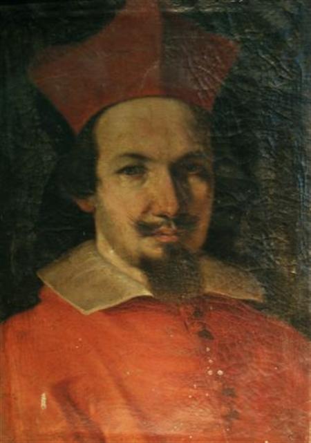 Lot image - Italian School 17th Century Portrait of a Cardinal