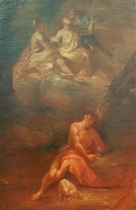 Lot image - Italian School 17th Century The Judgment of Paris