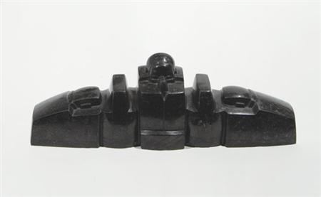 Lot image - Liu Zhengde Chinese, b. 1931 Three Monks Without Water