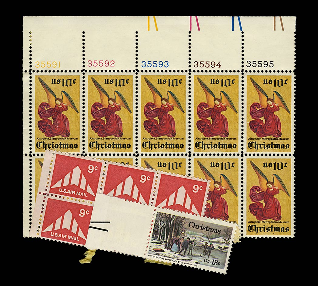 Lot image - United States and Foreign Stamps and Bank Notes