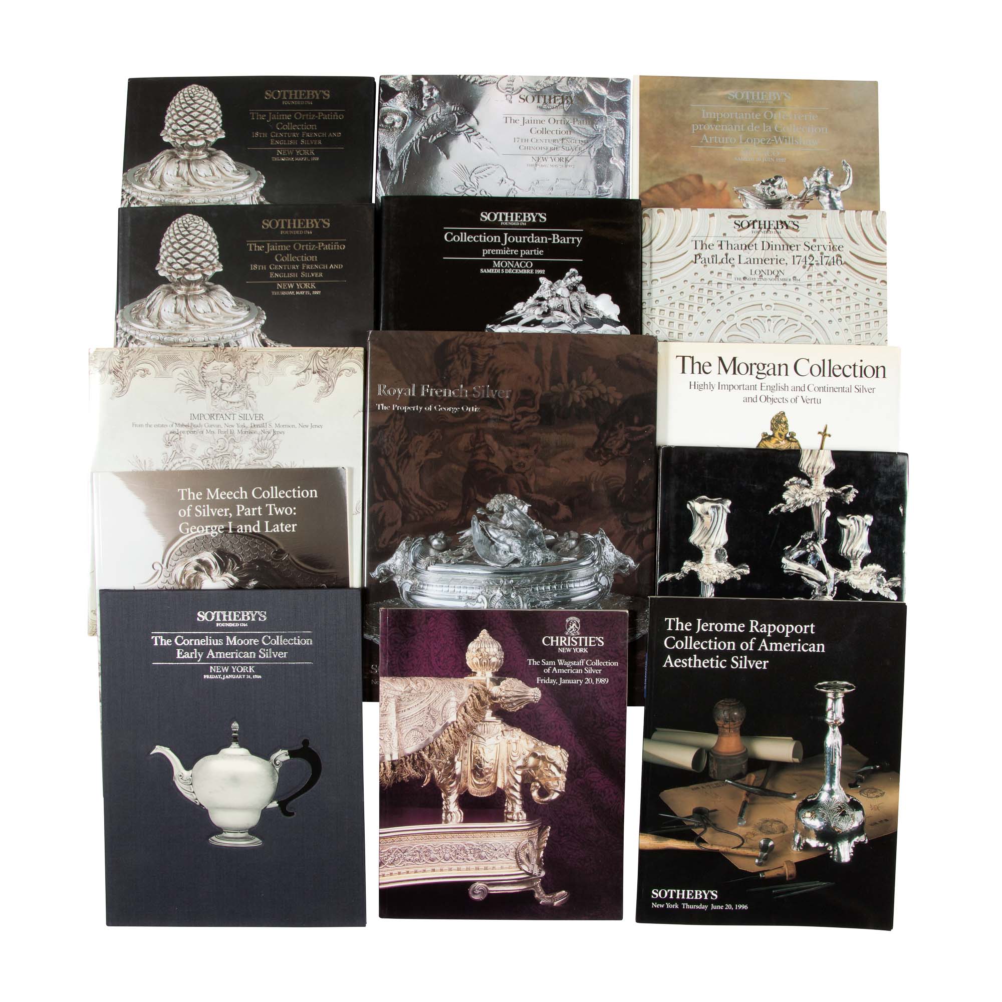 Lot image - Collection of Single-Owner Silver Auction Catalogues