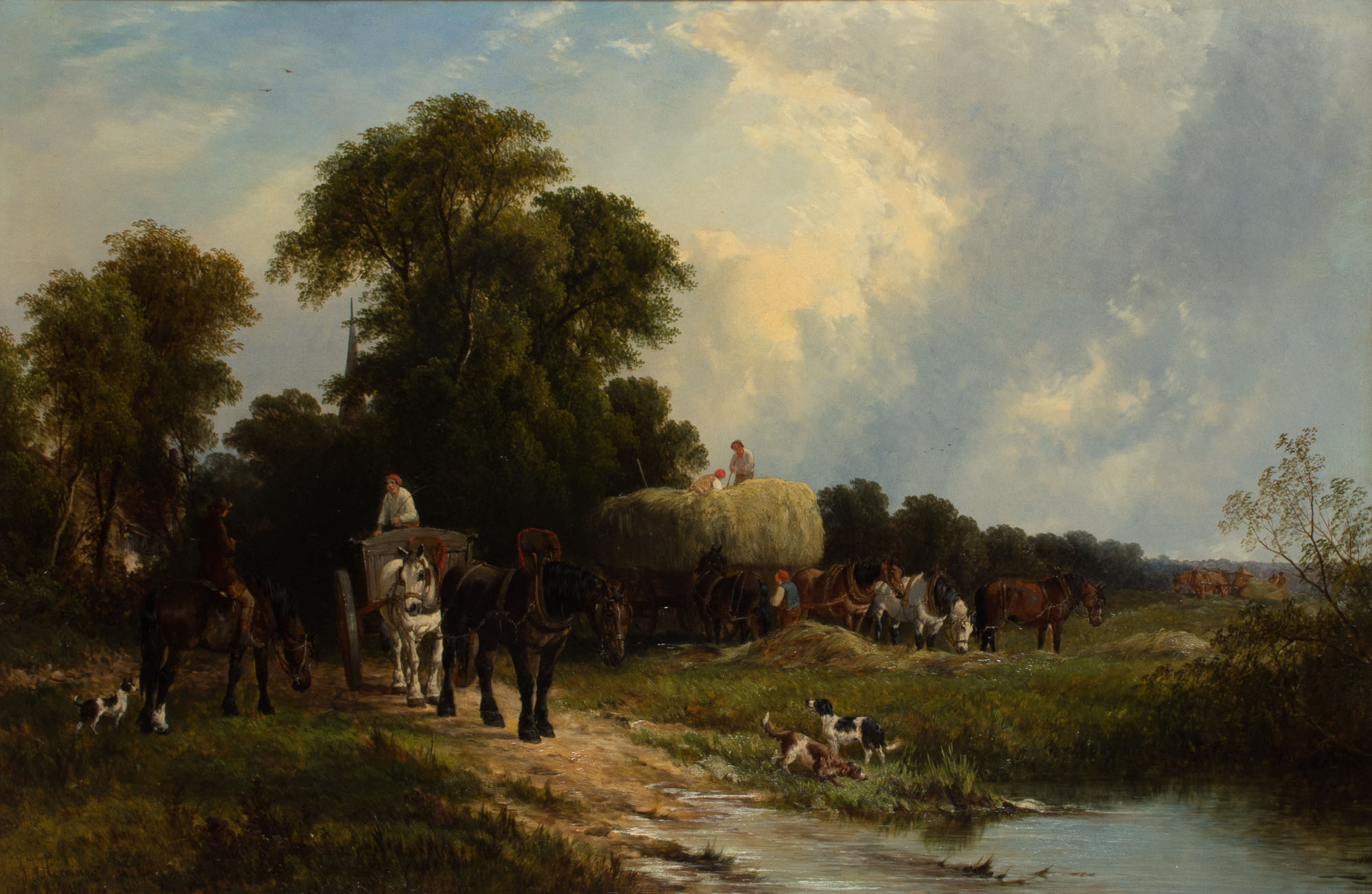 Lot image - Attributed to John Frederick Herring Jr. and G.A. Williams