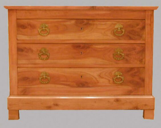 Lot image - Empire Fruitwood Commode