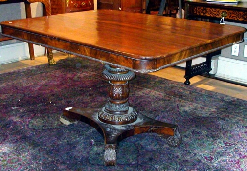 Lot image - William IV Mahogany Breakfast Table