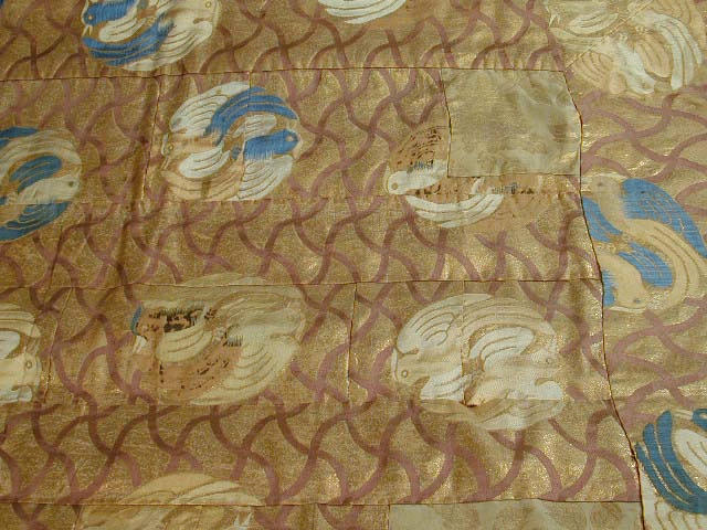 Lot image - Silk and Metallic Thread Brocade Priest's Robe