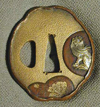Lot image - Nara Kobushigata Kinko Tsuba