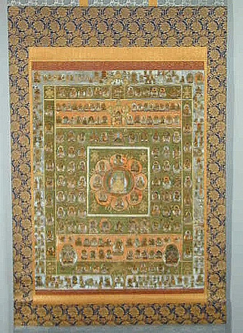 Lot image - Anonymous DAINICHI NYORAI MANDARA 17th/18th Century