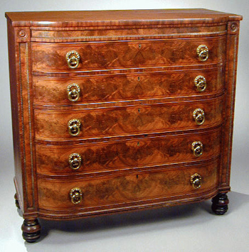 Lot image - George IV Mahogany Chest of Drawers