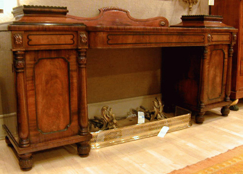Lot image - William IV Mahogany Sideboard