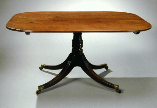 Lot image - George III Mahogany Tilt-Top Breakfast Table
