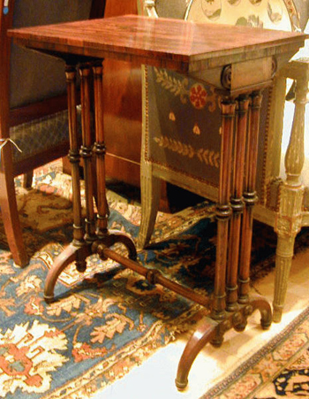 Lot image - William IV Rosewood Occasional Table