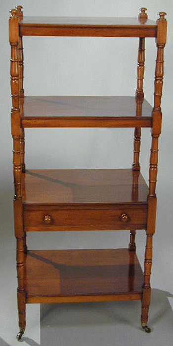 Lot image - William IV Mahogany Etagere
