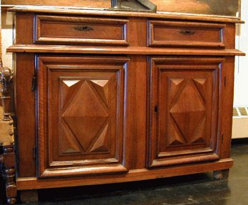 Lot image - Provincial Louis XIV Walnut Buffet