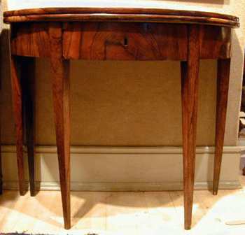 Lot image - Continental Neoclassical Rosewood Breakfast Table