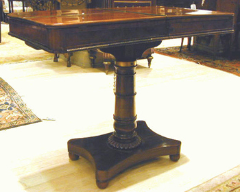 Lot image - Continental Mahogany Reading Stand
